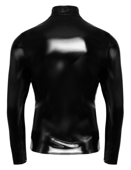 T-shirt sexy Vinyl Up Noir T-shirt sexy Vinyl Up Noir