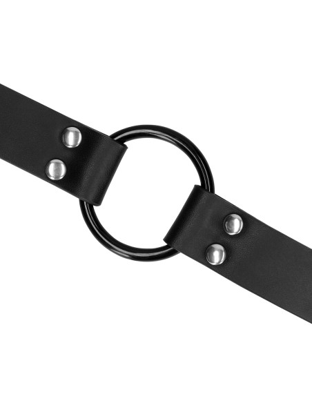 Bâillon et Pinces-tétons O-Ring 5cm