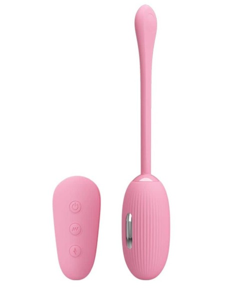 Oeuf sans fil rose Shock fun - 19 x 3.2 cm