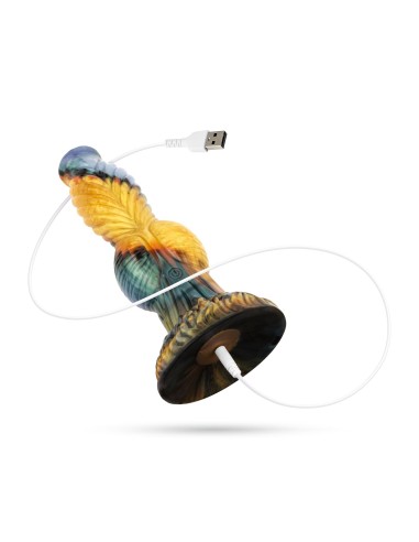 Gode Vibrant Va-et-Vient Sea Serpent 22 x 6.5cm