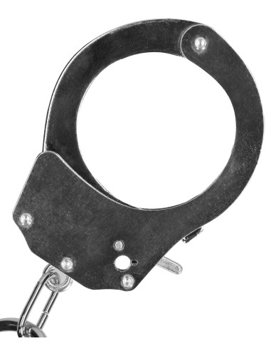 Barre avec Menottes Spreader Cuffs 35cm