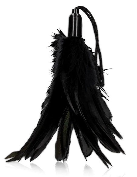 Plumeau Feather Tickler 20cm Noir