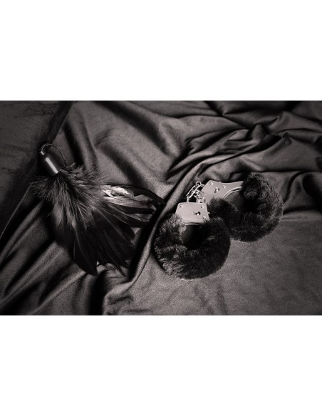 Plumeau Feather Tickler 20cm Noir