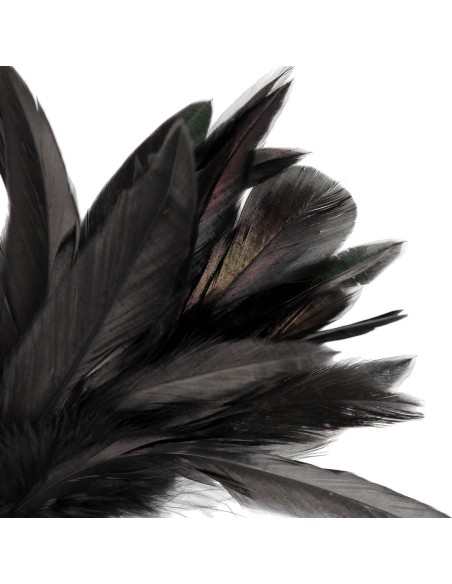 Plumeau Feather Tickler 20cm Noir