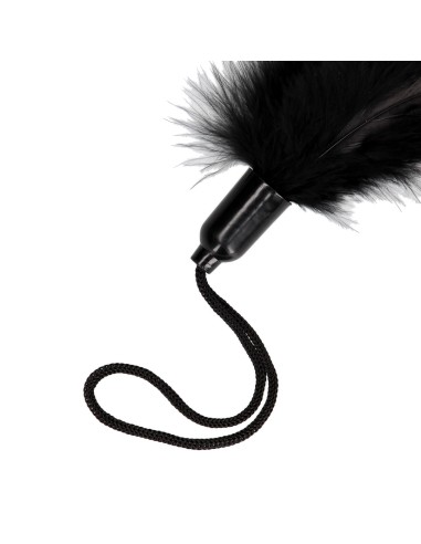 Plumeau Feather Tickler 20cm Noir