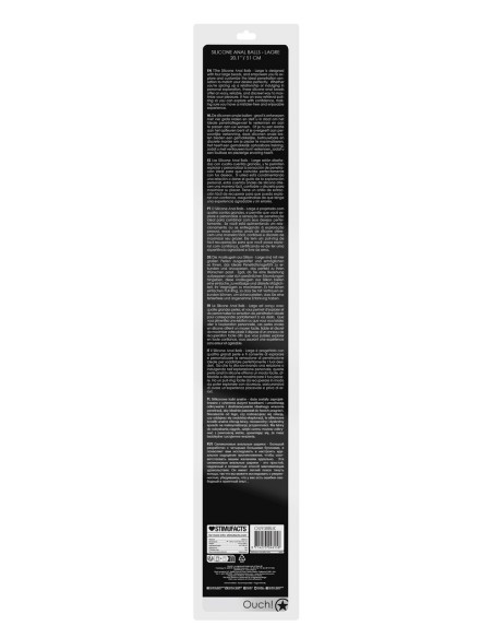 Boules Chapballs Large 46 x 4.7 cm Noires Boules Chapballs Large 46 x 4.7 cm Noires