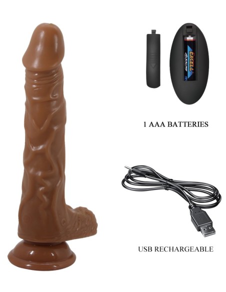 Gode Va-et-Vient Bodach 16 x 3.7cm Marron - Godes Vibrants - 5