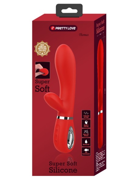 Vibro Rabbit Thomas 11 x 3.8cm Rouge Vibro Rabbit Thomas 11 x 3.8cm Rouge