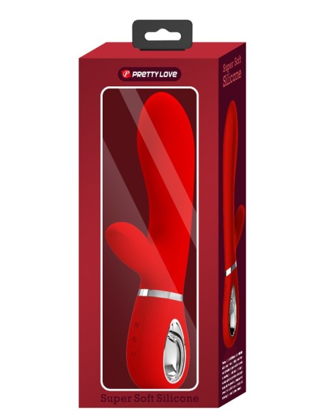 Vibro Rabbit Thomas 11 x 3.8cm Rouge Vibro Rabbit Thomas 11 x 3.8cm Rouge
