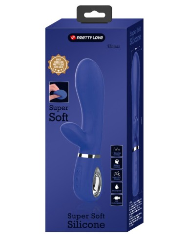 Vibro Rabbit Thomas 11 x 3.8cm Indigo