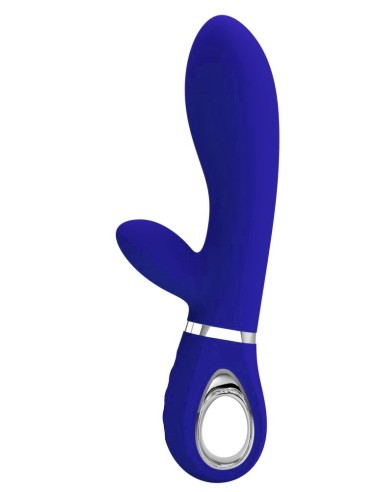 Vibro Rabbit Thomas 11 x 3.8cm Indigo