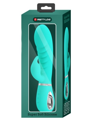 Vibro Rabbit Prescott 12 x 3.9cm Turquoise