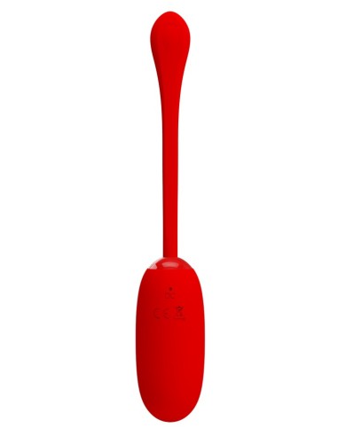 Oeuf Vibrant Julius Rouge 8 x 3.2cm