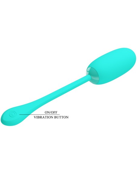 Oeuf Vibrant Julius Turquoise 8 x 3.2cm Oeuf Vibrant Julius Turquoise 8 x 3.2cm