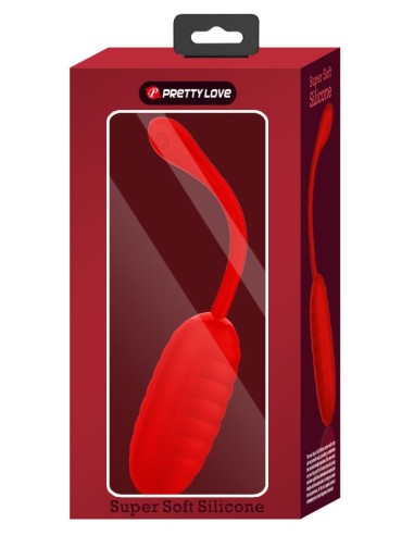 Oeuf Vibrant Kirk 8 x 3.5cm Rouge
