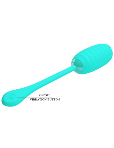 Oeuf Vibrant Kirk 8 x 3.5cm Turquoise