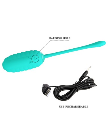 Oeuf Vibrant Kirk 8 x 3.5cm Turquoise