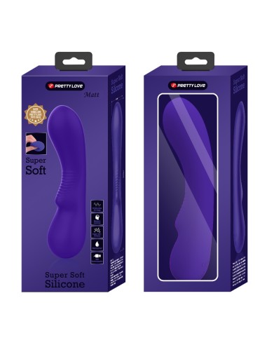 Stimulateur Prostatique Vibrant Matt 15 x 4cm Indigo