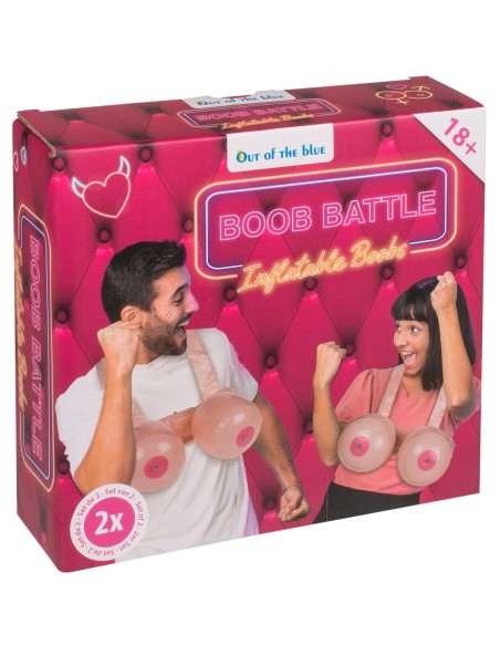 Set de 2 Poitrines Gonflables INFLATABLE BOOBS Set de 2 Poitrines Gonflables INFLATABLE BOOBS