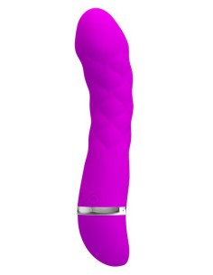 Vibromasseur design Truda 19.5 x 3.5cm - Violet