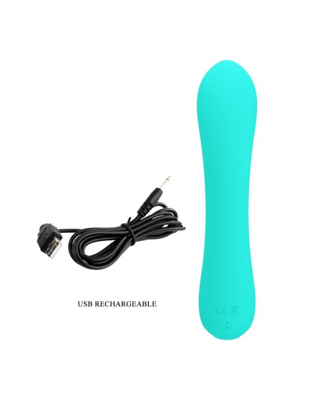 Stimulateur Prostatique Vibrant Matt 15 x 4cm Turquoise Stimulateur Prostatique Vibrant Matt 15 x 4cm Turquoise