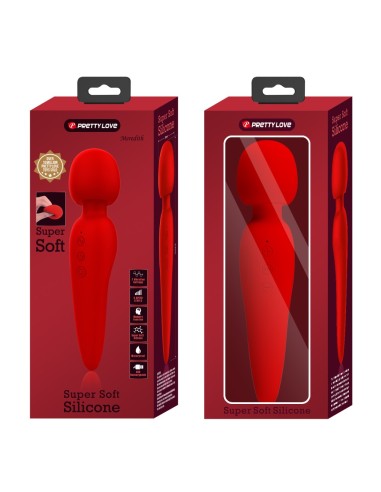 Wand Meredith 21.5cm Tête 50mm Rouge