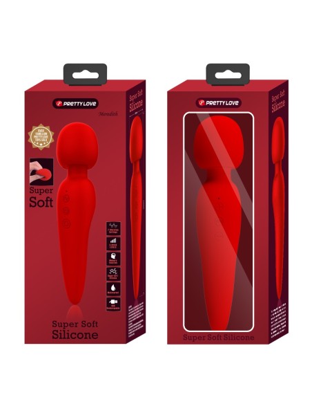 Wand Meredith 21.5cm Tête 50mm Rouge