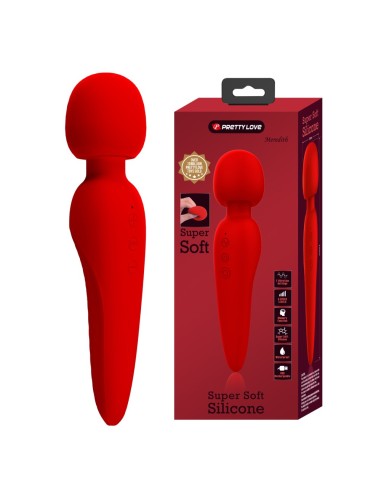 Wand Meredith 21.5cm Tête 50mm Rouge