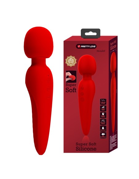 Wand Meredith 21.5cm Tête 50mm Rouge