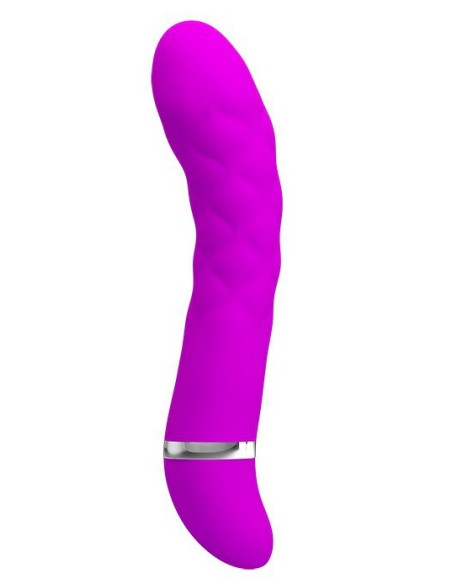 Vibromasseur design Truda 19.5 x 3.5cm - Violet