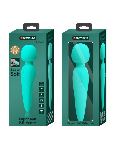 Wand Meredith 21.5cm Tête 50mm Turquoise