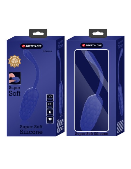 Oeuf Vibrant Marina 8 x 3.3cm Indigo