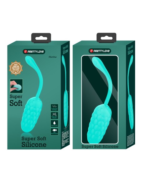 Oeuf Vibrant Marina 8 x 3.3cm Turquoise