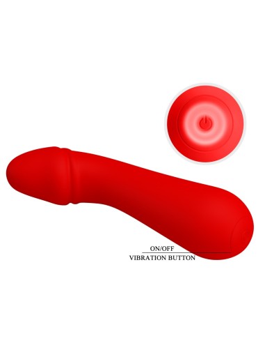 Stimulateur Prostatique CETUS 15 x 3.5cm Rouge