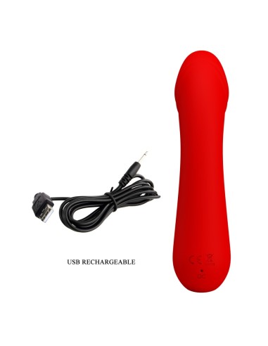Stimulateur Prostatique CETUS 15 x 3.5cm Rouge