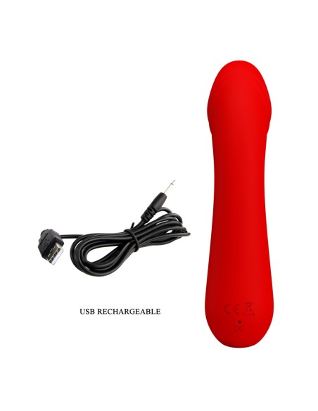 Stimulateur Prostatique CETUS 15 x 3.5cm Rouge Stimulateur Prostatique CETUS 15 x 3.5cm Rouge