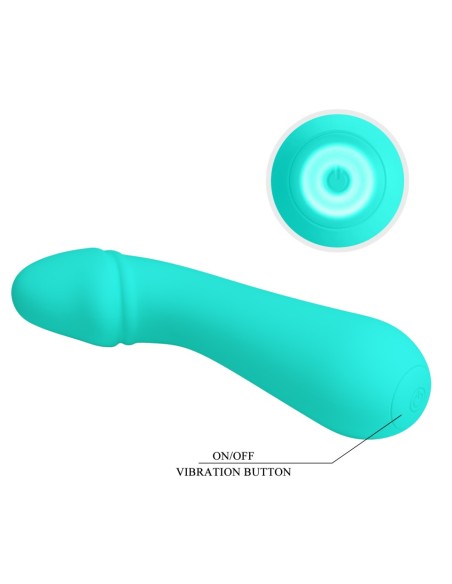 Stimulateur Prostatique Cetus 15 x 3.5cm Turquoise Stimulateur Prostatique Cetus 15 x 3.5cm Turquoise