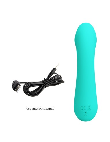 Stimulateur Prostatique Cetus 15 x 3.5cm Turquoise
