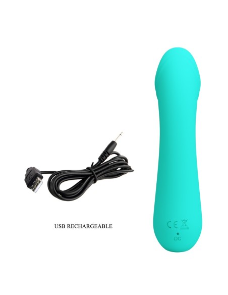 Stimulateur Prostatique Cetus 15 x 3.5cm Turquoise Stimulateur Prostatique Cetus 15 x 3.5cm Turquoise