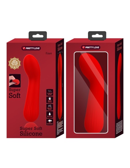 Stimulateur Prostatique Vibrant Faun 14 x 3.4cm Rouge Stimulateur Prostatique Vibrant Faun 14 x 3.4cm Rouge