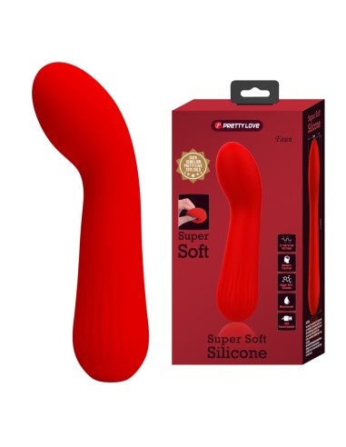 Stimulateur Prostatique Vibrant Faun 14 x 3.4cm Rouge