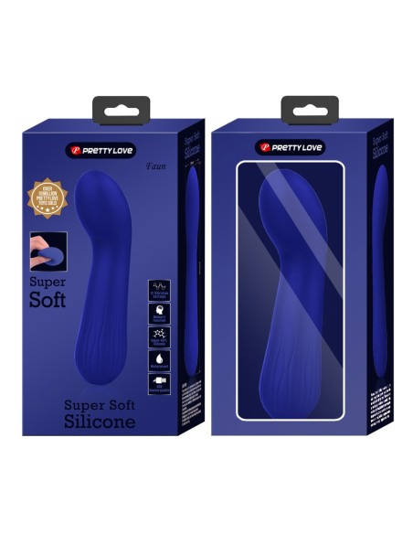 Stimulateur Prostatique Vibrant Faun 14 x 3.4cm Indigo Stimulateur Prostatique Vibrant Faun 14 x 3.4cm Indigo