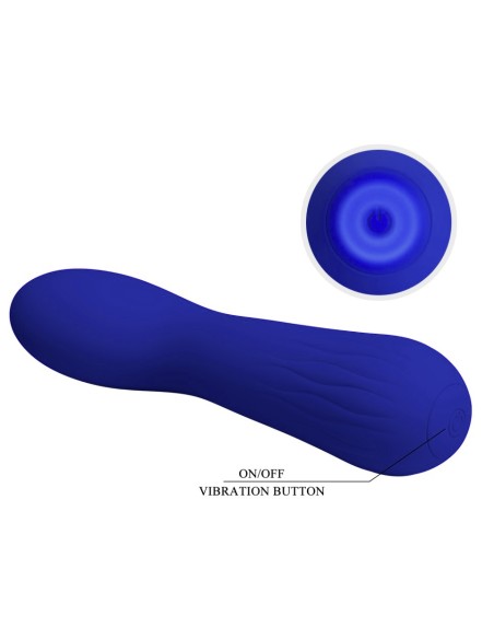 Stimulateur Prostatique Vibrant Faun 14 x 3.4cm Indigo Stimulateur Prostatique Vibrant Faun 14 x 3.4cm Indigo