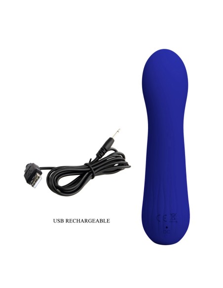 Stimulateur Prostatique Vibrant Faun 14 x 3.4cm Indigo Stimulateur Prostatique Vibrant Faun 14 x 3.4cm Indigo