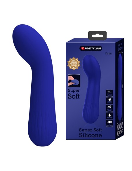 Stimulateur Prostatique Vibrant Faun 14 x 3.4cm Indigo Stimulateur Prostatique Vibrant Faun 14 x 3.4cm Indigo