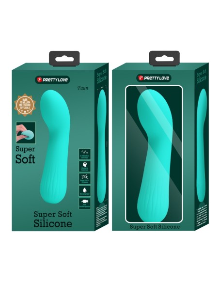 Stimulateur Prostatique Vibrant Faun 14 x 3.4cm Turquoise Stimulateur Prostatique Vibrant Faun 14 x 3.4cm Turquoise