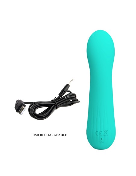 Stimulateur Prostatique Vibrant Faun 14 x 3.4cm Turquoise Stimulateur Prostatique Vibrant Faun 14 x 3.4cm Turquoise