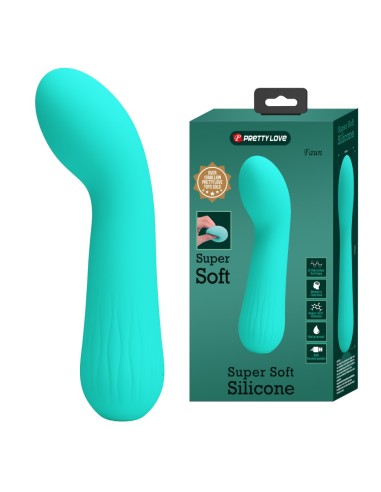 Stimulateur Prostatique Vibrant Faun 14 x 3.4cm Turquoise