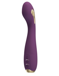 Vibro Point G Électro Connecté Hector 16 x 3.8cm Prune