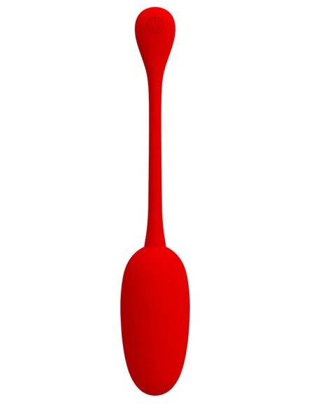 Oeuf Vibrant Knucker 7 x 3.3cm Rouge